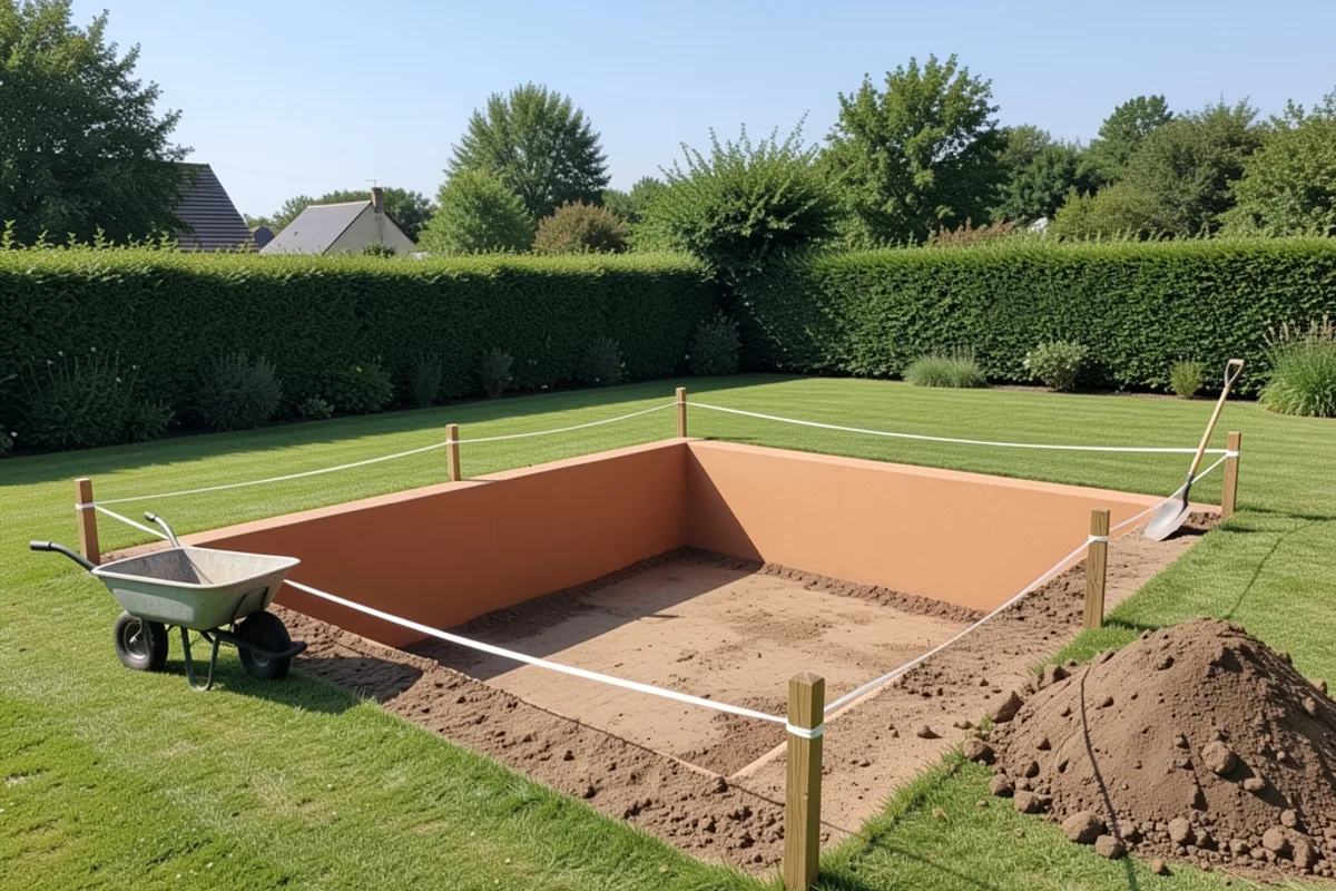Les étapes de construction d'une piscine, du plan au bain